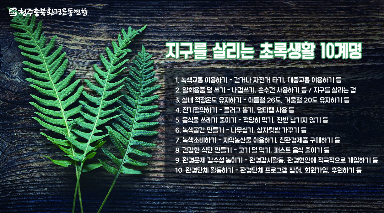 초록10계명